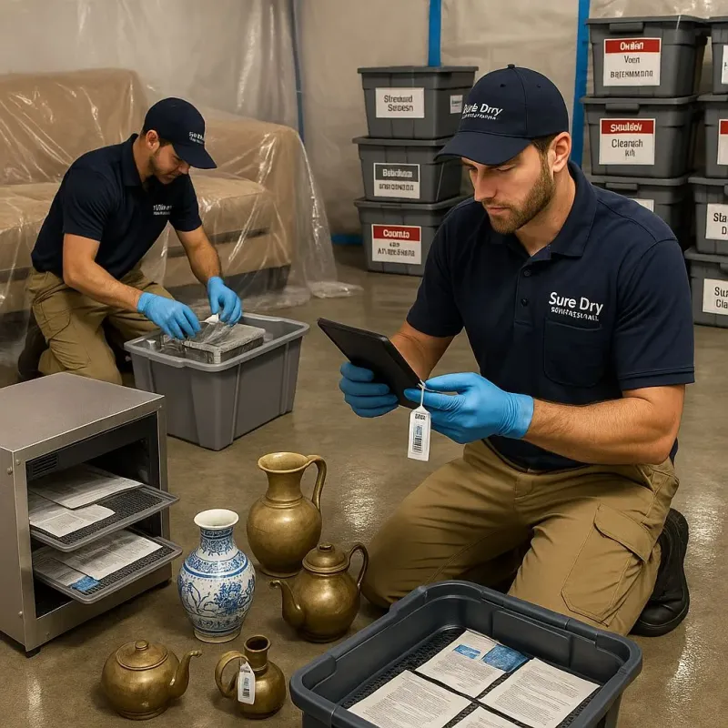 Content Protection and Restoration process in Lakemore, OH